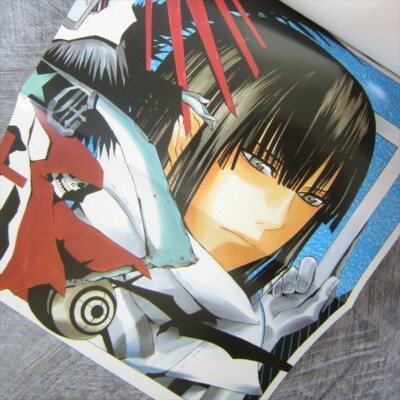 D GRAY MAN Reverse Novel Complete Set 1-3 w/Poster KATSURA HOSHINO