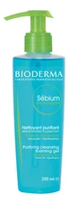 Bioderma Sebium Foaming Gel 6.7 fl oz200 ml. Facial Cleanser