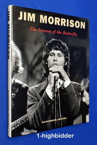 NEW! Jim Morrison: The Scream of the Butterfly 1st Ed HCDJ Photo Book The Doors - 第 1/9 張圖片