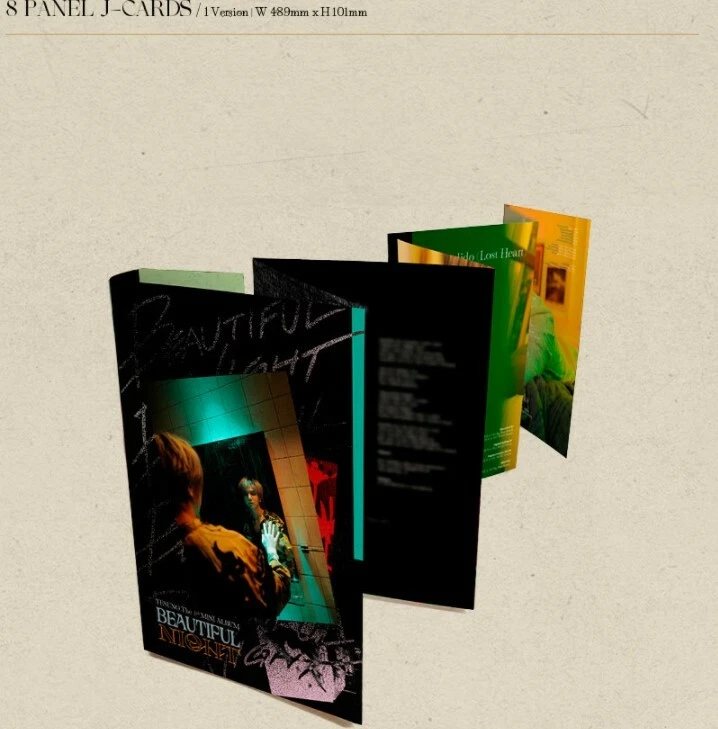 YESUNG SUPER JUNIOR 4th Mini Album Cassette Tape Ver. Tape+8 Panel J-Cards+Gift Foto 3 de 4