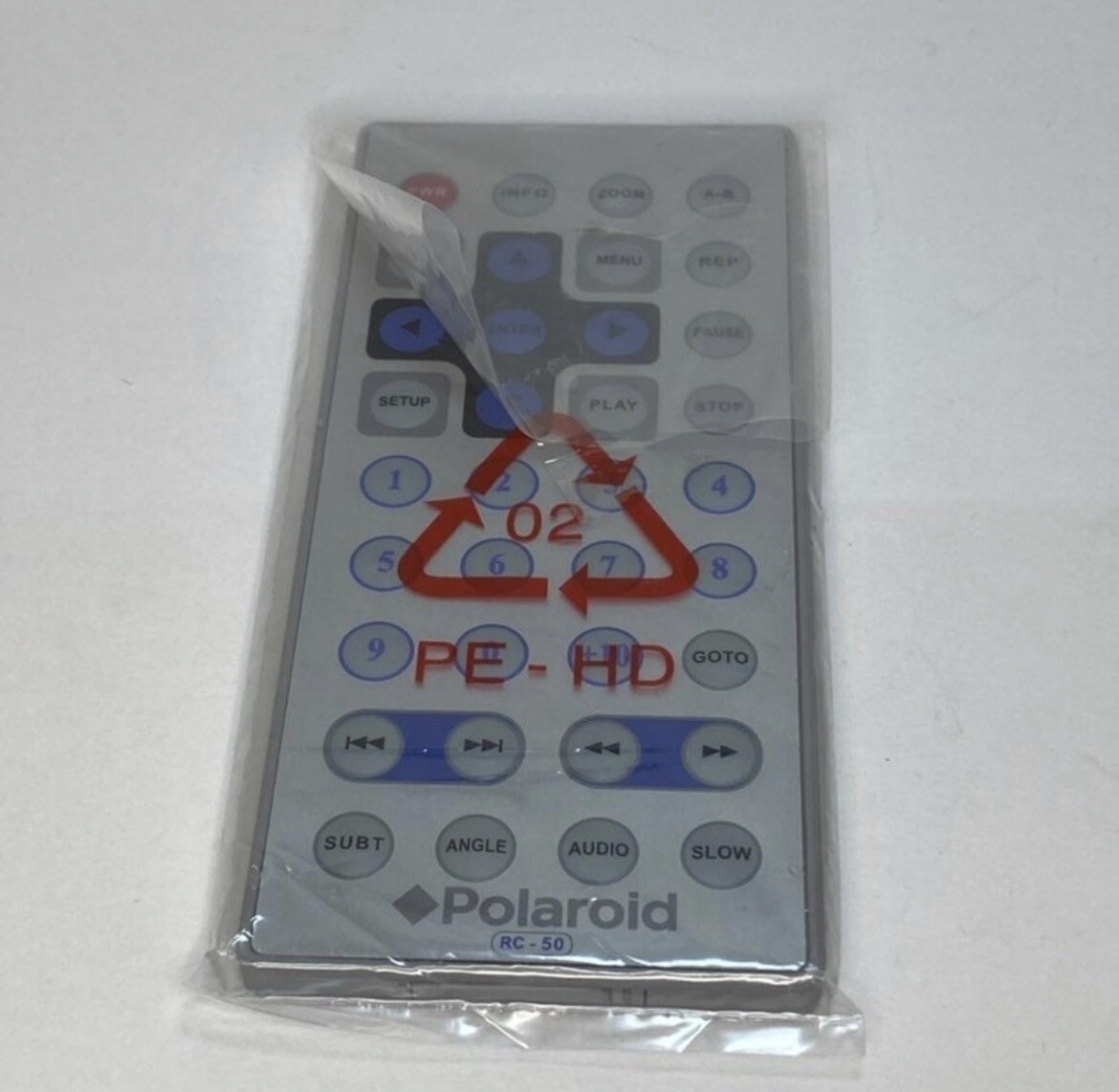Polaroid RC50リモートコントロール。 Polaroid RC-50 Remote Control For PDM0711 PDM0714 PDM0721 PDM0722