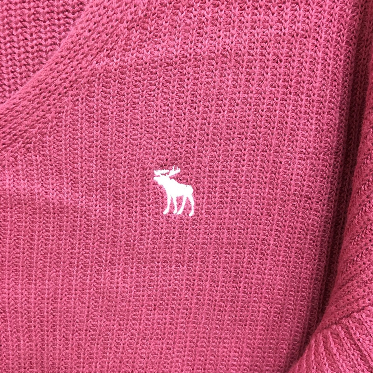 Waffle Sweater Pink Abercrombie Sweater Abercrombie Fitch Pink