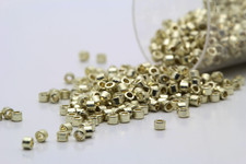 Miyuki Delicas 11/0 Duracoat Galvanized Silver Seed Beads DB-1831