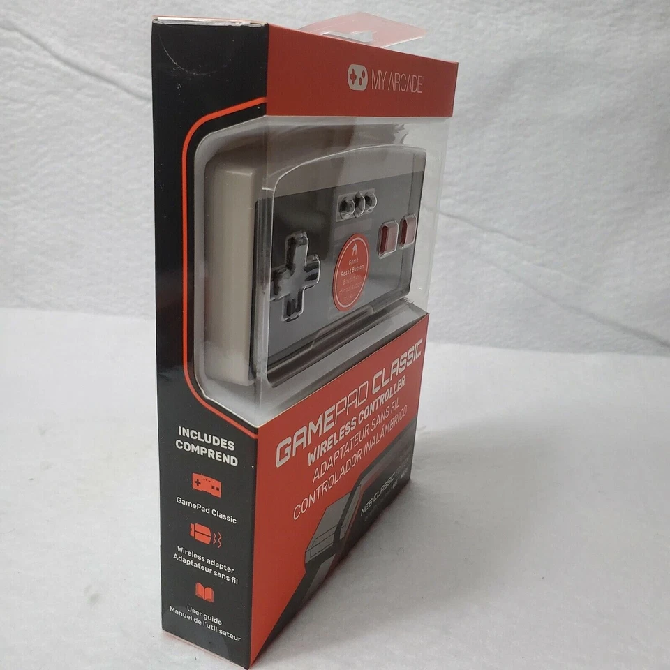 2- GamePad Classic Wireless Controllers for NES Classic Edition Wii & U SEALED - Image 2 of 4