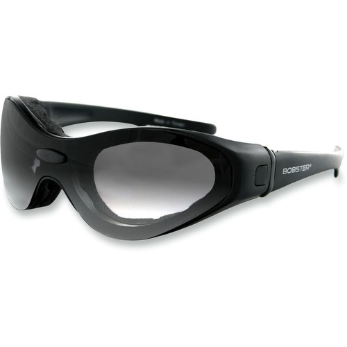 OCCHIALI SOLE MOTO BIKER ANTIVENTO LENTI FUME' GIALLE CLIP INTERNA VISTA  TRASP | eBay