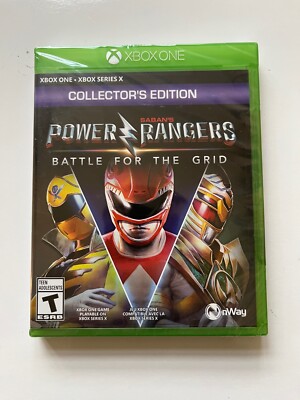 Power Rangers: Battle for the Grid Collector's Edition Microsoft Xbox One X1 New