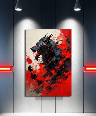 Werewolf Superhero MCU X-Men Comic Poster Print 24x36 inch - No Frame