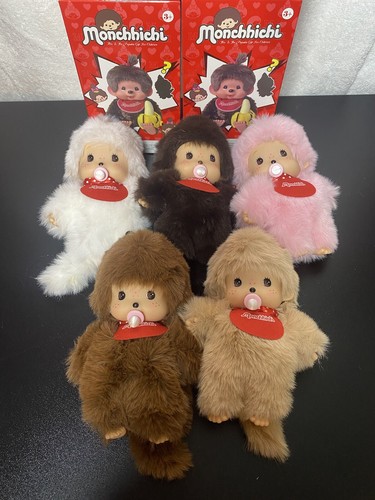 Monchhichi Affe Plüsch Überraschungsbox Replik - hellbraun - Bild 2 von 8