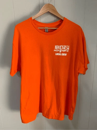 New Kids on the Block Magic Summer Tour Local Crew Tour Vintage vintage concert t-shirt, vintage, size XL, single stitch, B+ condition