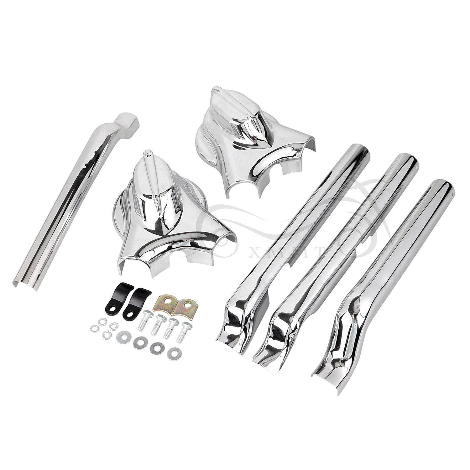 Rear Phantom Swingarm Axle Covers Kit For Harley Heritage Softail Classic FLSTC eBay