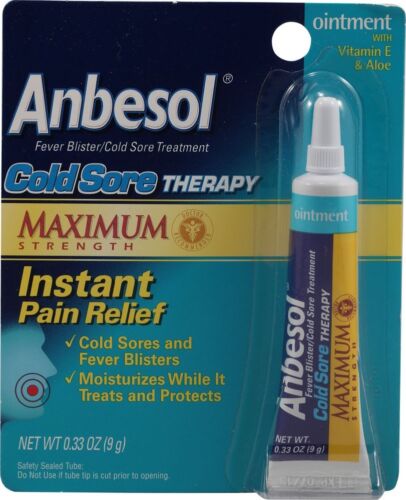Anbesol Maximum Strength Cold Sore Therapy - 0.25 oz - Photo 1 sur 1