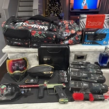 Planet Eclipse GTEK 170R (Dust Fett) Paintball Gun Marker W/ Case and Extras