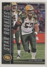 2015 Upper Deck CFL Star Rookies David Beard #189 0h1