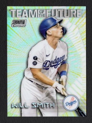 Will Smith 2022 Topps Stadium Club Chrome #TOF-2 Team Of The Future Dodgers