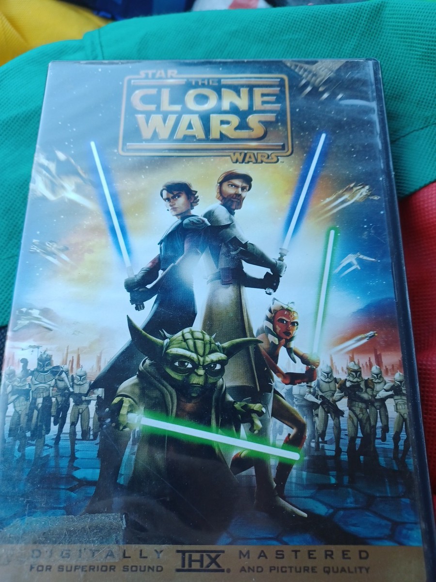 Star Wars the Clone Wars Animated Movie DVD | eBay
