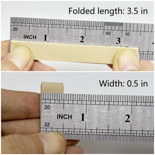 Taktische Gummibänder #84 (3 1/2'' x 1/2''), 50 Stück dick #84, hellbraun - Bild 2 von 7
