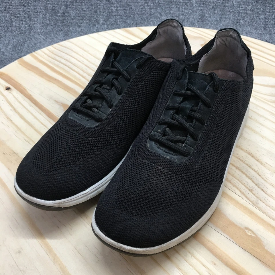 Aravon Zapatos Mujer 10 B Pyper Tejido Informal Tenis Bajos CI4556 Tela Negra Foto 3 de 4