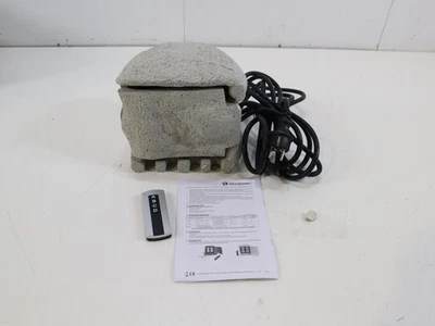 Heitronic 37504 Gartensteckdose Energieverteiler Stromverteiler 4fach grau