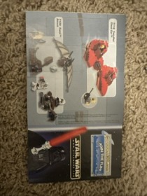 7201 lego FINAL DUEL II star wars INSTRUCTION BOOKLET ONLY retired 2002 original
