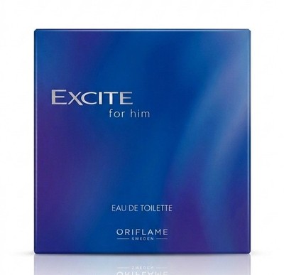 Oriflame Excite For Him Eau de Toilette für Männer 75 ml