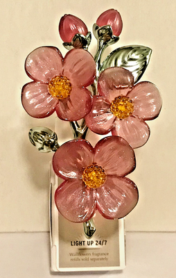 #ad PINK FLORAL Wallflower Plug Scent Control NIGHTLIGHT 24 7 Bath Body Works FLOWER $31.99