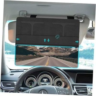 Car Visor Extender Sun Blocker, Polarized Sunvisor Extension with Black