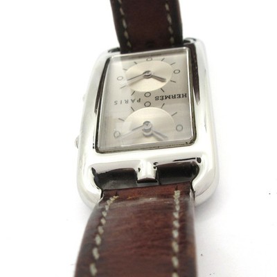 HERMES Cape Cod Double Tour CC3-210 1****** Silver Dark  display picture 1