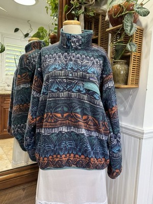 Patagonia Mens XL Synchilla Fleece Pullover Snap T Fleece