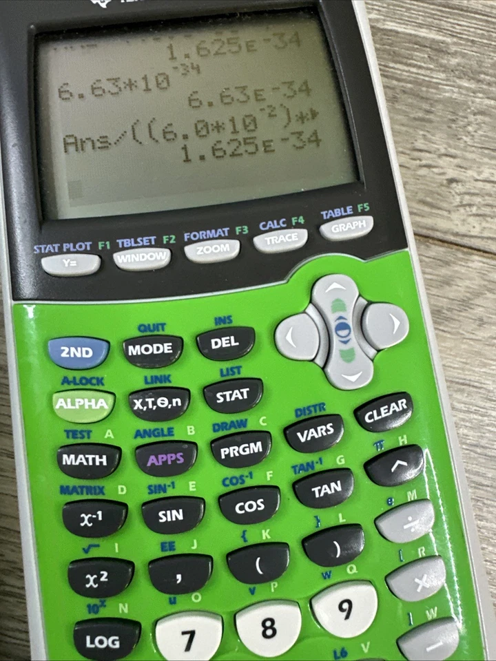 Texas Instruments TI-84 Plus Silver Edition Graphing Calculator - Green - Image 3 of 4