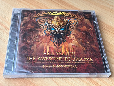 Gamma Ray Hell Yeah! The Awesome Foursome CD (Promo TH 2008) Live Power Metal