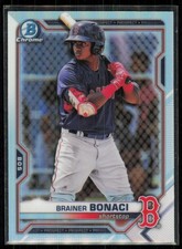 2021 Bowman Draft Chrome Refractor Brainer Bonaci #BDC-54