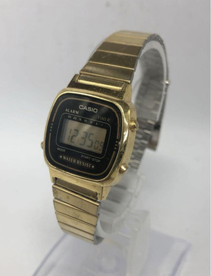 Casio La670W Digital Solar Women B924 Watch 3191 Vintage