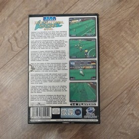 INTERNATIONAL VICTORY GOAL BOXED WITH MANUAL SEGA SATURN CONSOLE