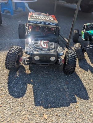 Losi Hammer Rey U4 1:10 Rock Racer RTR RC Custom Vitavon 7075 aluminum ...