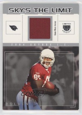2004 Skybox LE Sky's the Limit Silver Jerseys 4/99 Anquan Boldin #SL-AB wo2