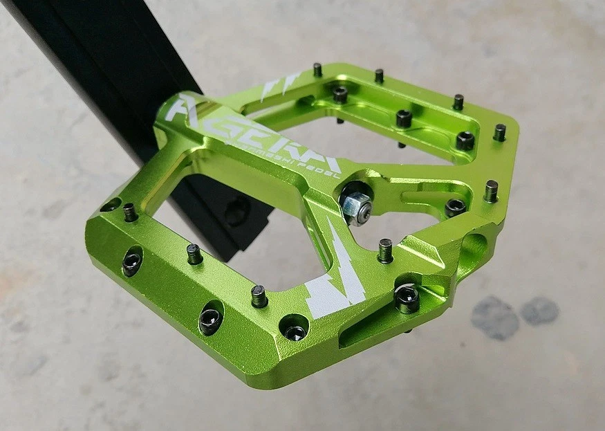 AGERA CNC Aluminio Carretera MTB Bicicleta de Montaña AM Bicicleta Pedal Pedales Planos Rodamientos Foto 2 de 4