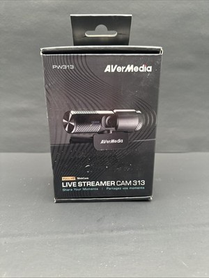 AVerMedia Live Streamer CAM Full HD 1080P Streaming Webcam  PW313