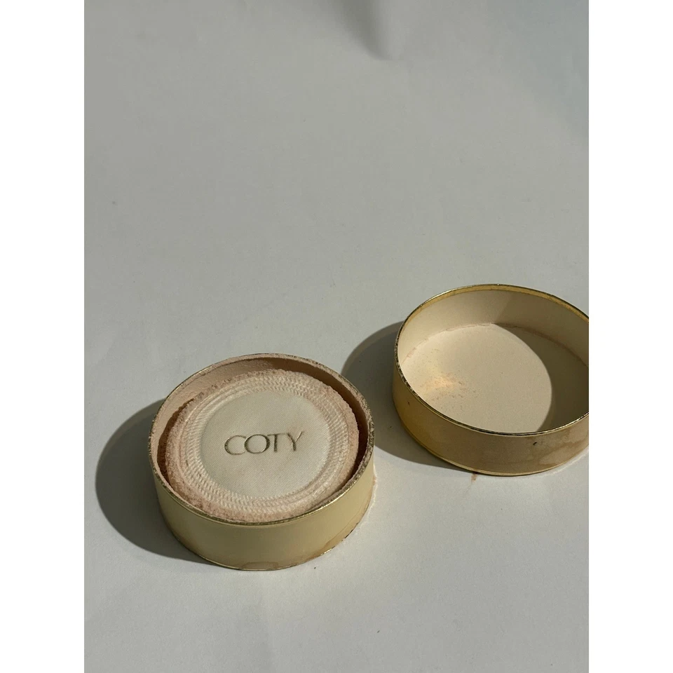 Coty vintage Dark Loose Moisture Powder Vintage Beauty Cosmetic Makeup - Image 3 of 4