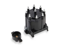 ACCEL 8139 Distributor Cap & Rotor Kit - HEI Style - Black