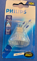 Philips Halogenlampe MR11 GU4 20W Kaltspiegellampe Halogen 12V 30° 4000H Dimmbar