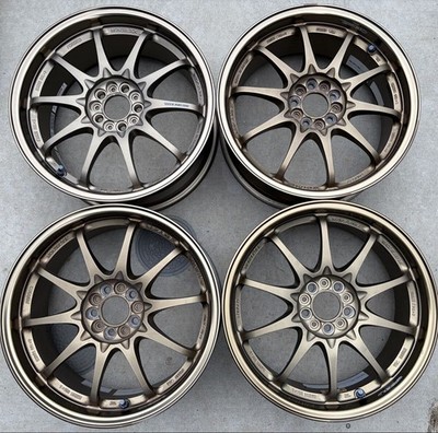 Rays Volk Racing Ce28N Pcd100 Forged Wheels Set Of 4 Bronze 86 Brz Wrx Prius