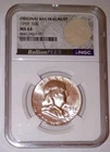 🔥😲1959 Franklin Half Dollar Silver NGC MS64 Original Bag Fragment Label. 👀