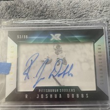 2017 Panini XR - Luminous Endorsements R. Joshua Dobbs #LE-RJD /99 (AU, RC)