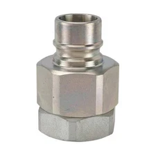 Snap-Tite Vhn6-6F Hydraulic Quick Connect Hose Coupling, Steel Body, Ball Lock,