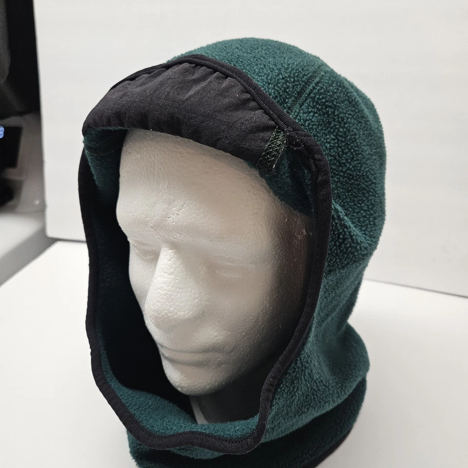 Pasamontañas polar VERDE Polartec The NORTH FACE vintage de los 90 hecho en EE. UU. RARO Foto 3 de 4