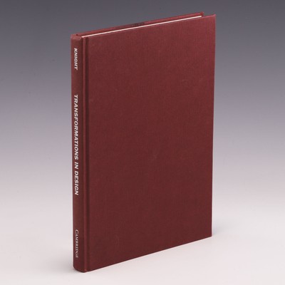 Transformations in Design: A Formal Approach to Stylistic Change Weissman Knight