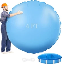 6 X 6 Ft Pool Pillows for above Ground round Pool Air Pillow Winter Swimming Inf