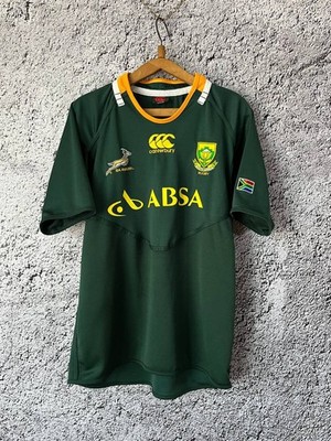 Canterbury South Africa Rugby Jersey ABSA Green Springboks Shirt