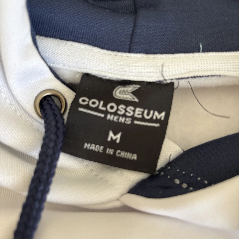 Sudadera con Capucha Blanca Coliseo Penn State Nittany Lions M Excelente Estado Foto 3 de 3