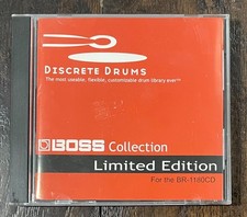 Discrete Drums Boss Collection LImited Edition For The BR-1180CD Drum Library